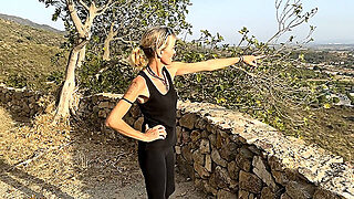 Accidental Outdoor Sex - We Cum Very Fast at the Same Time, Risky Homemade Sex