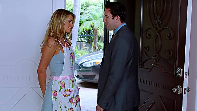 Riley & Markus: Bra-clad vixen sucks cock before wild sex in every position