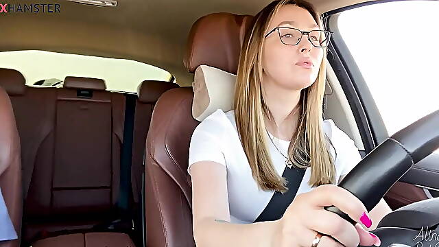 Fucked Stepmom in Car after Driving Lessons