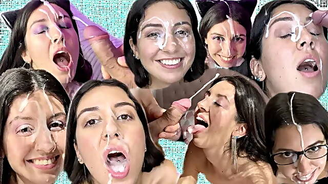 Huge Cumshots Compilation - Facial - Cum in Mouth