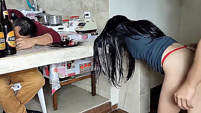 My Cuckold Husband Was Resting while His Best Friend Does His Job of Fucking ...