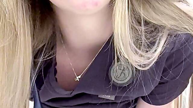 Amateur Blonde Teen Intense Masturbation HD