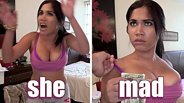 BANGBROS - Cuban Maid With Big Ass And Big Attitude Assuaged By Money