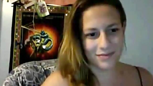 Stranger makes a chubby girl feels special on omegle and he talks himself into her panties