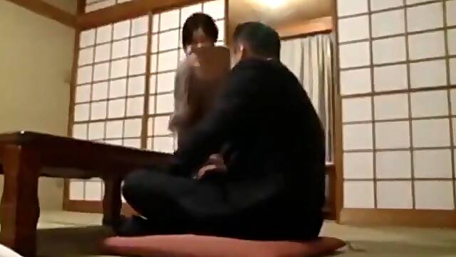 Japanese dad horny