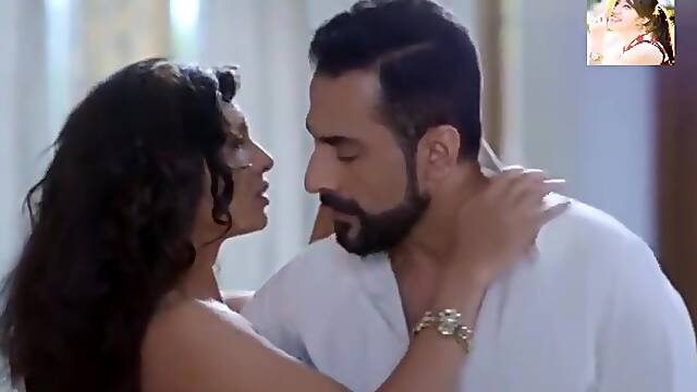 Very Sexy Blue Saari Removing n Kissing Very Very Romantic Sexy