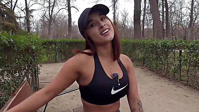 Sex ease is desperately needed after an intense jogging