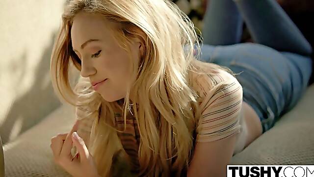 First anal for rebellious teen Lyra Law