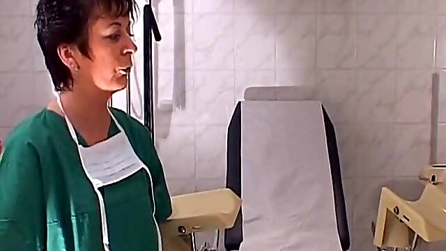 Kinky Lesbian Doctor Threesome