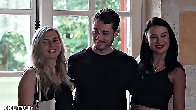 Big-Tits French Threesome with Chloe Duval and Alice Drake