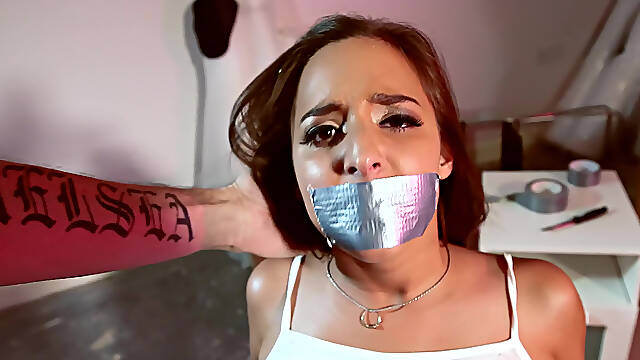 Amirah Adara fulfills one of her darkest fantasies of being held hostage