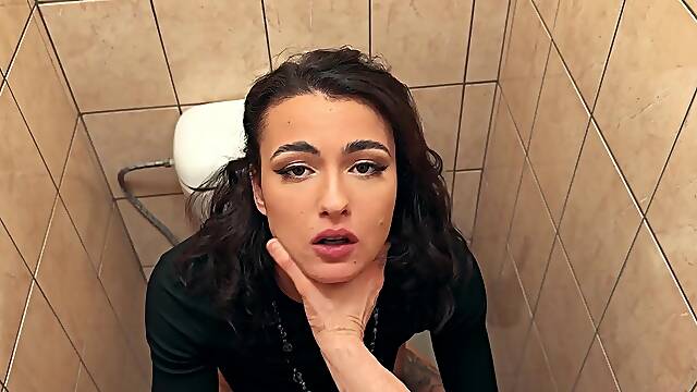 VIP4K. My biggest dream was to fuck in the WC