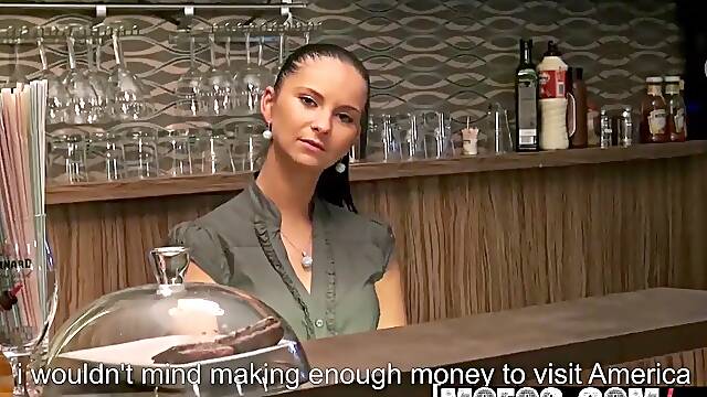Mofos - public pick ups - barmaid wants the peak starring marie getty