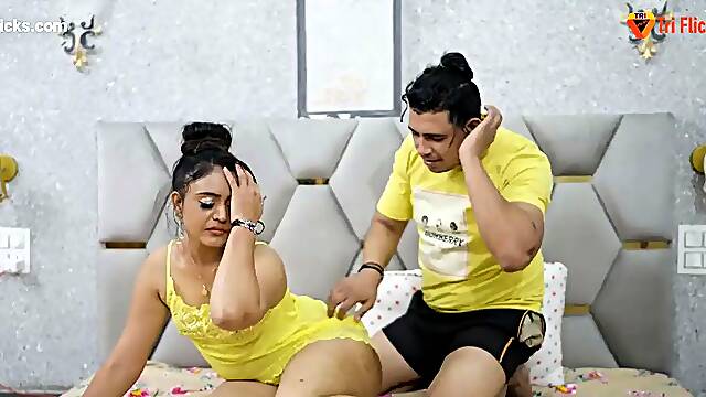 Beautiful Wife Angry With husband For Sex Husband was Very busy