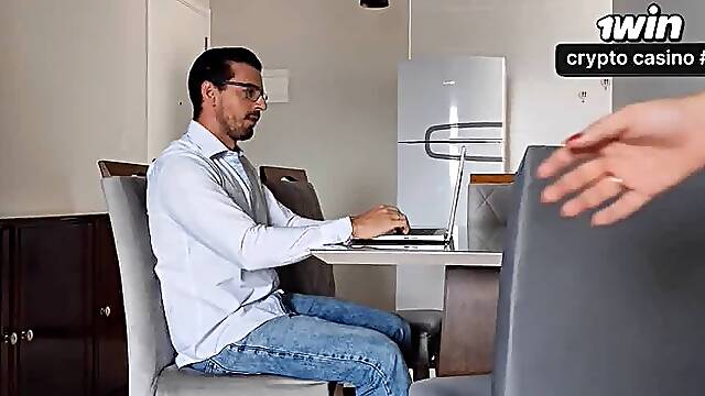 I called my nerdy buddy to do my accounting, but I ended up banging him.