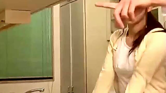 Japanese Wife fucked by Husbands friend