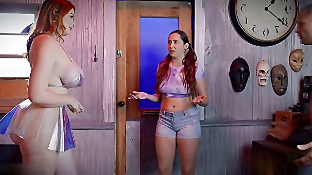 BIg ass and boobs redhead MILF Abigaiil Morris gets nice dicking