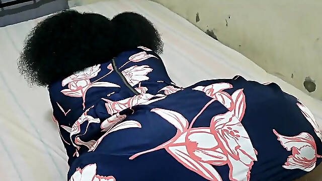 Ebony MILF gets her ass destroyed by a huge cock