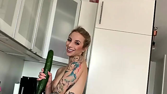Young blonde German babe gets ass fucked hard