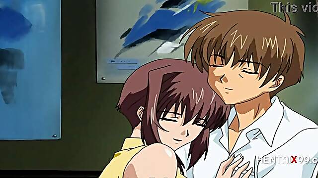 Uncensored hentai action with big-titted wet nurses