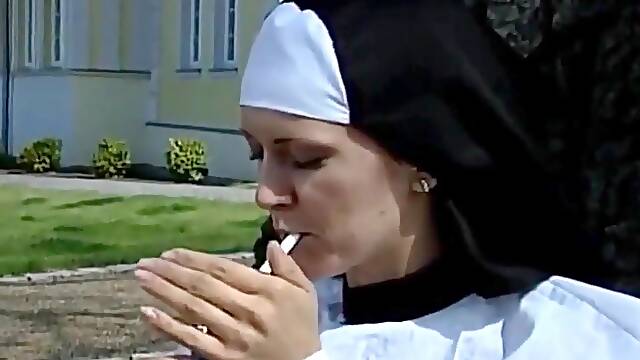 Hot Young Nun Peggy Fucked By A Big Hard Cock With Linda Logan, Vicky Leander And Gina Blonde