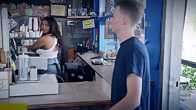 The Barista Has Big Tits