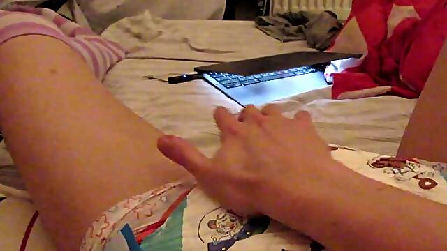 POV: Sissy in Double Dirty Diapers!
