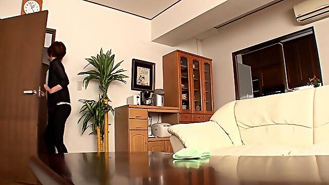 Japanese Housewife Banged By Her Husband And His Friends!