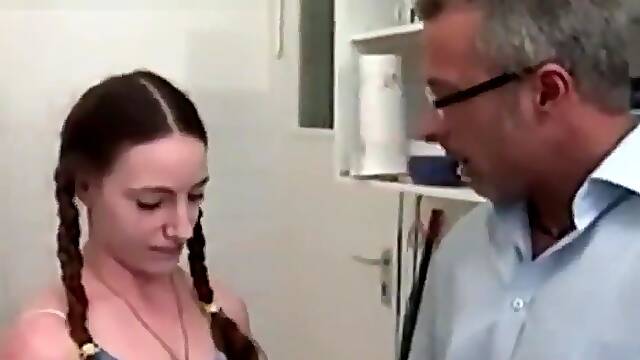 Step dad teaches step daugher anal sex