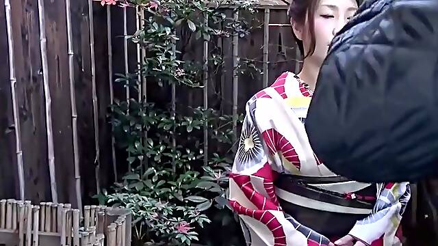 Teen 18+ Geisha Gets Double Teamed