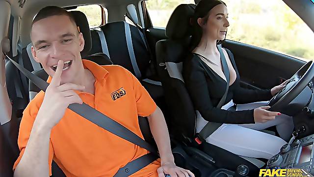 Instructor Cheats With Steamy Student 1 - Fake Driving School