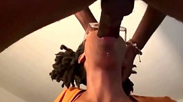 BBC down my lil step sisters constricted mouth