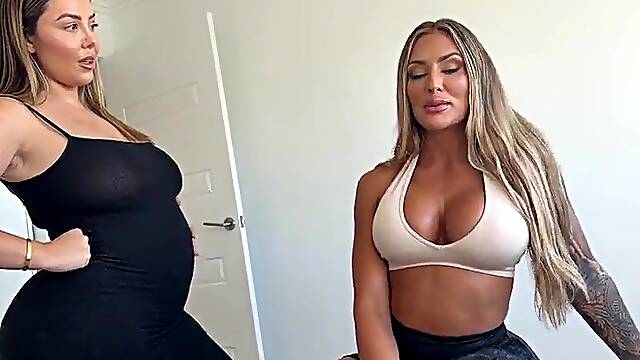 Fitness Model Gabbi Fit Squirts All Over Teddy Tarantino