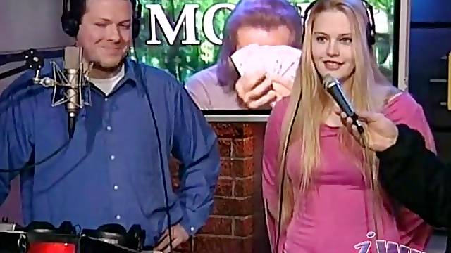Howard Stern Show, Melissa wins contest but gets in natures garb in any case