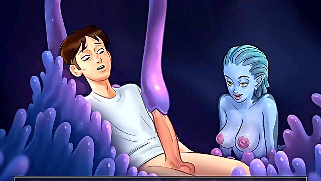 SUMMERTIME SAGA- SEA MONSTERS BLOW JOB PART 151