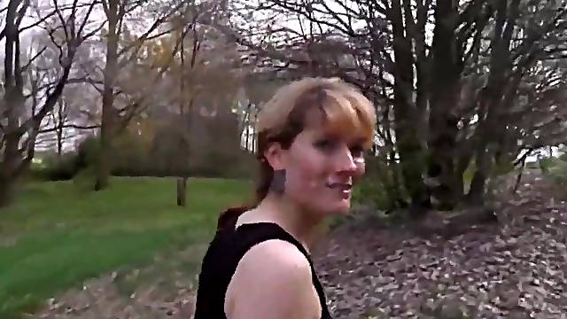 Mother Id like to fuck im Park mit Wichse in der Fresse!