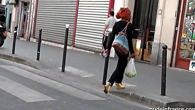 Sextape ebony doxy from the street hard screwed