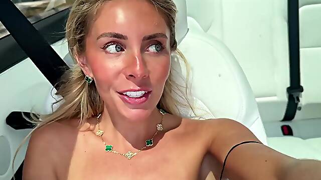 Bonnie Blue Picked Up and Bang In Car - Luke Cooper