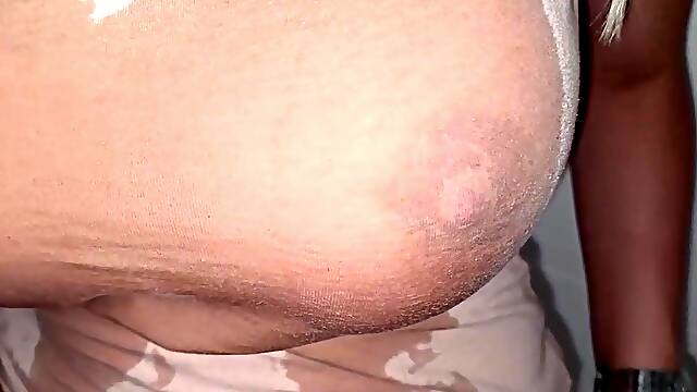 My soaked wife make me excited