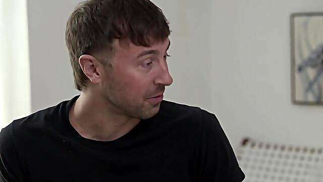 Mona Azar and Skylar Snow are having a casual, ffm three-some with a fresh neighbour