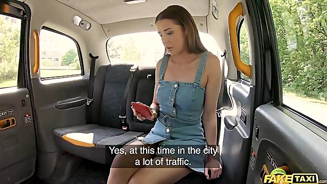 Fake Taxi Sybil Kailena Gets her Flawless Tits out for a Hard Coarse Sex Meeting