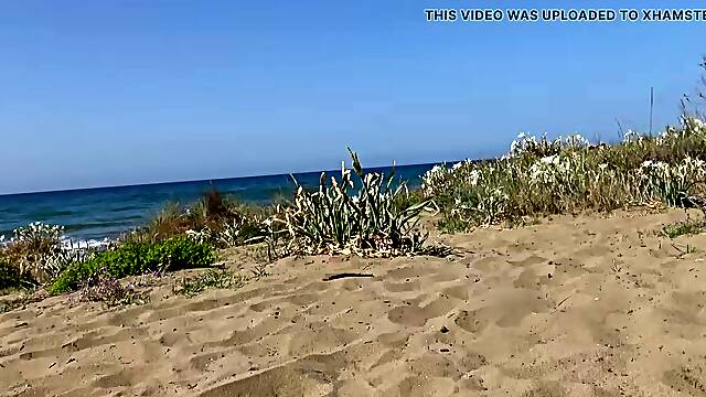 Slutty French Cuckold Wife Lets Me Bang Her Hirsute Cunt On The Undressed Beach
