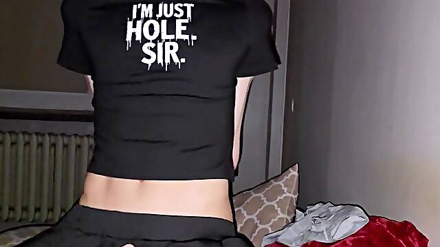 Making My Femboy Cum Twice.