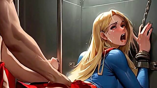 Big jug light-haired supah Women Get Bound & Fucked In Kara vs Da Kryptonite Krew