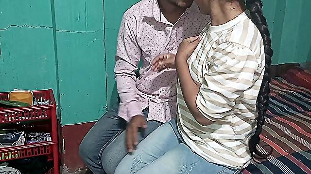 Indian college Last Day Fuckd My delicious gf Puja Hardcore Sex With Hindi Audio