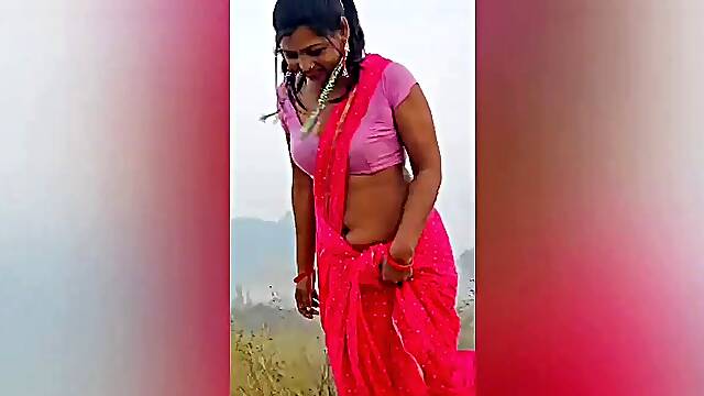 Desi Village chick outdoor first-ever time flick, desi village girl video, desi village outdoor video