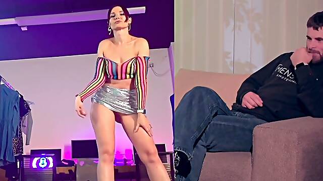Jeny Smith played a prank on a stranger and then asked him to go backstage