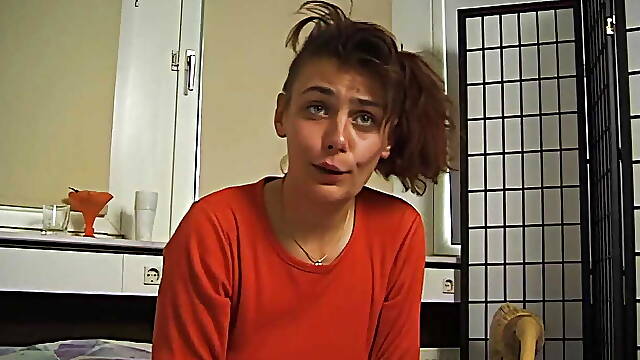 Her sweet face tells me ash fuck? OK