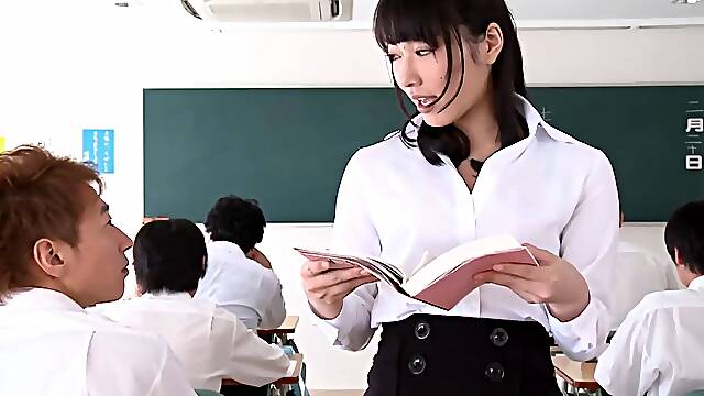 Dirty Dominant Female Teacher Kana Yume