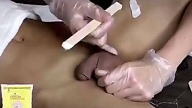 Chinese Body Waxing Man - Health Education